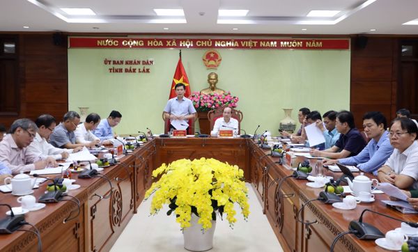 Thứ trưởng Bộ Giao thông vận tải Lê Anh Tuấn làm việc với tỉnh Đắk Lắk về Dự án cao tốc Khánh Hòa – Buôn Ma Thuột giai đoạn 1 